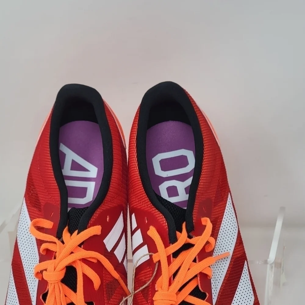 Adidas Adizero XCS Spikes Red VIVRED Track Running GY8420 Men's Size 11.5 New